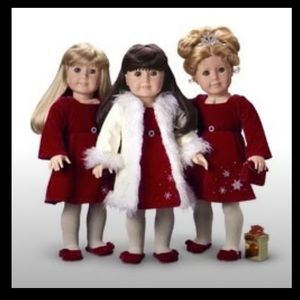 American Girl Doll 2003 Retired holiday outfit